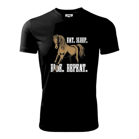 Eat Sleep Ride Repeat Western