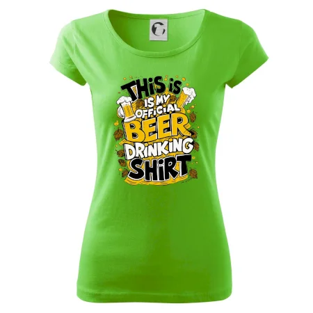 This Is My Official Drinking Shirt - chmel