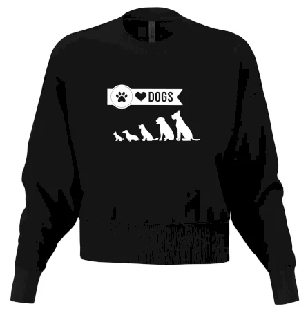 I love dogs - tlapka