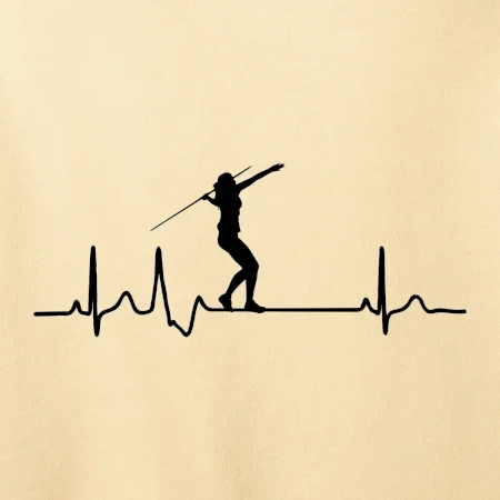 EKG hod oštěpem žena