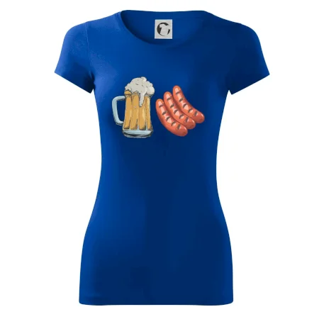 Pivo a klobása