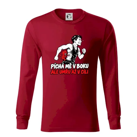 Běžec píchá mě v boku