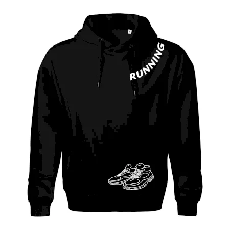 Running nápis šikmo