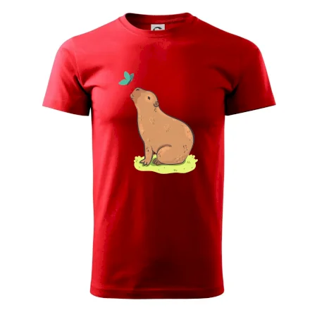 Kapybara a motýlek