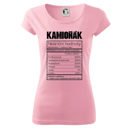 Nutriční hodnoty - Kamioňák