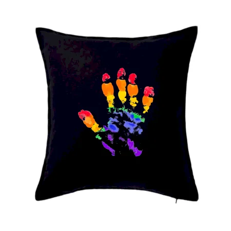 LGBT hand print