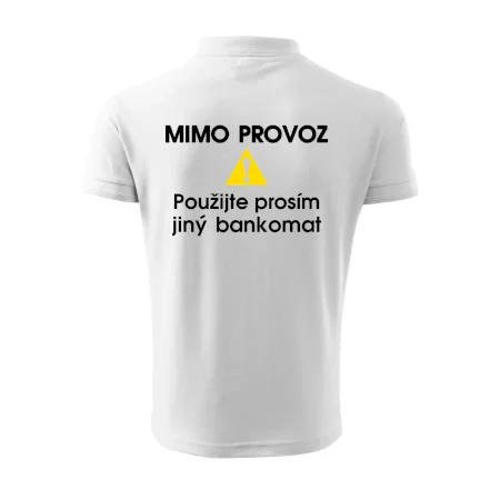 Mimo provoz - použijte jiný bankomat