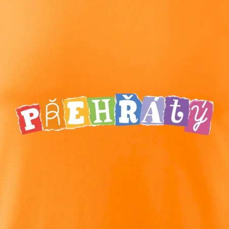 Přehřátý - písmena