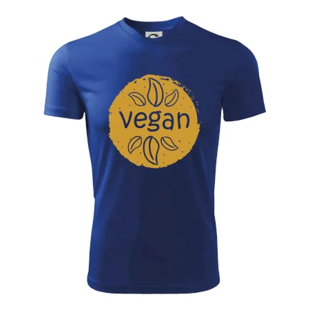 Vegan hnědá kruh