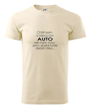 Chtěl jsem k Vánocům auto