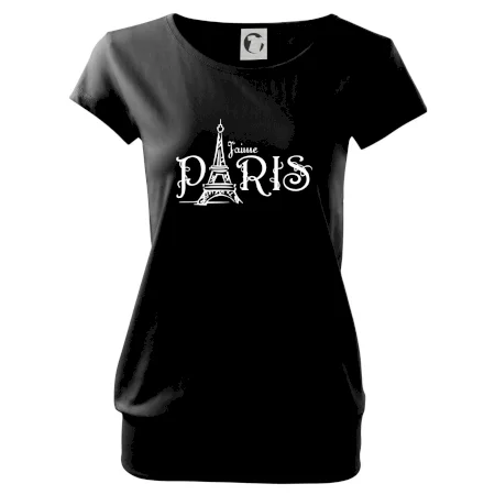 Paris nápis Eiffelovka rovný