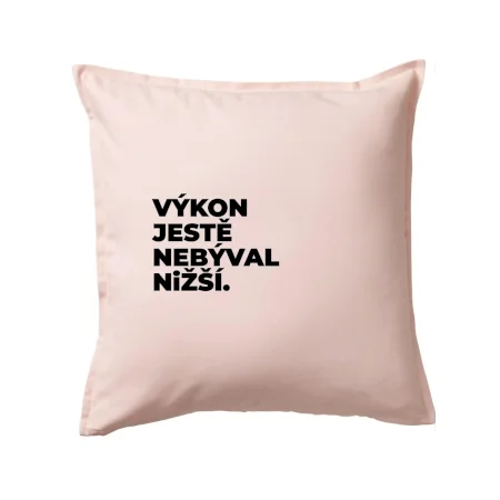 VÝKON JESTĚ NEBÝVAL NIŽŠÍ.