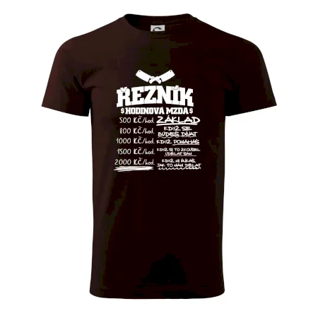 Hodinová mzda řezník