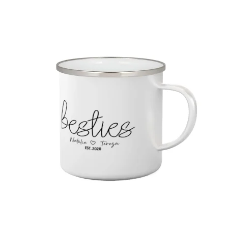 Párové mikiny - Besties Jména a rok