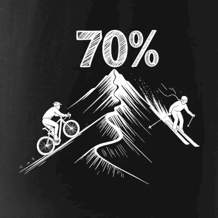 Narozeniny cyklista a lyžař 70