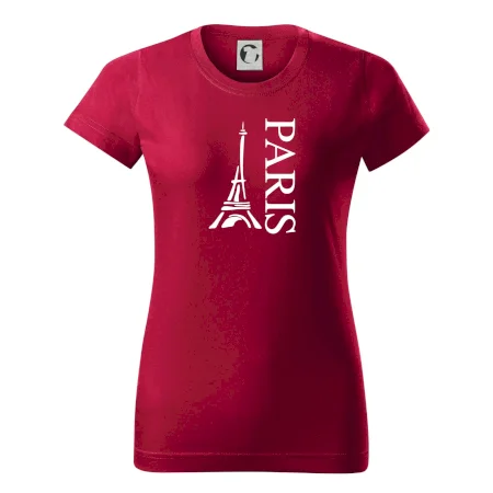 Paris nápis Eiffelovka na výšku