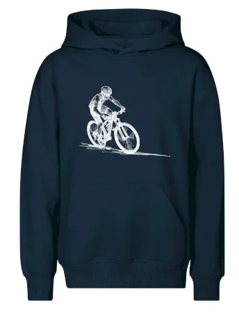 MTB kreslený cyklista