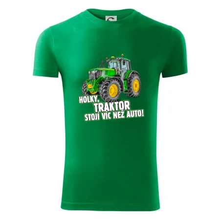 Holky, traktor stojí víc než auto