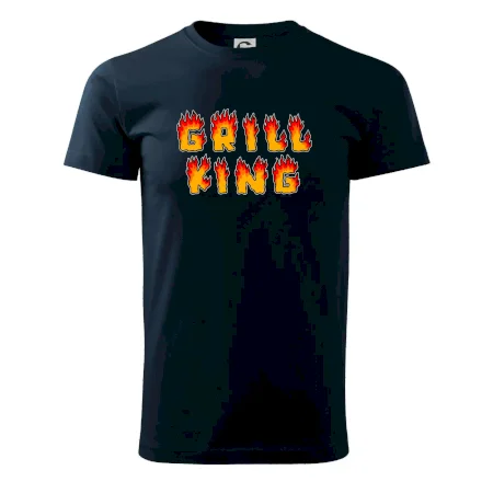 Grill King ohnivý nápis