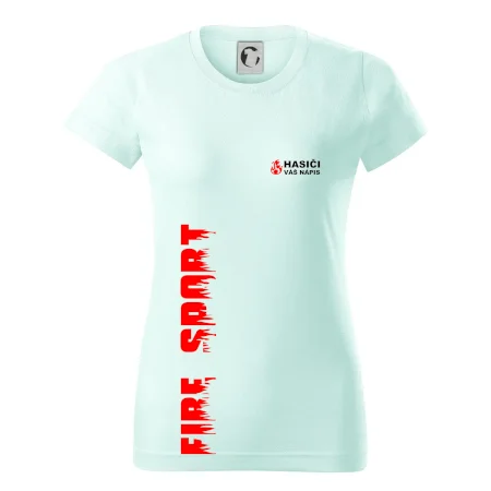 Hasiči (oheň,  Firesport, název sboru - vlastní nápis)