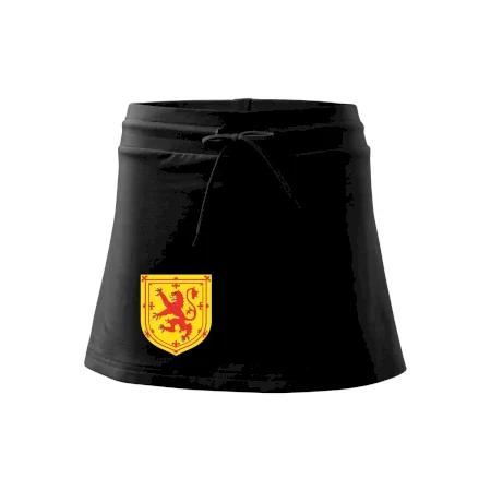 Skotský lev na hrudi