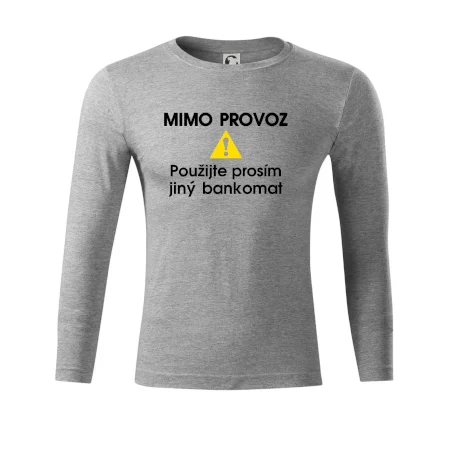 Mimo provoz - použijte jiný bankomat
