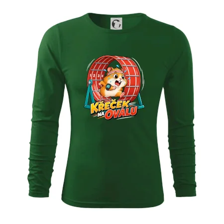 Běžecký křeček na oválu