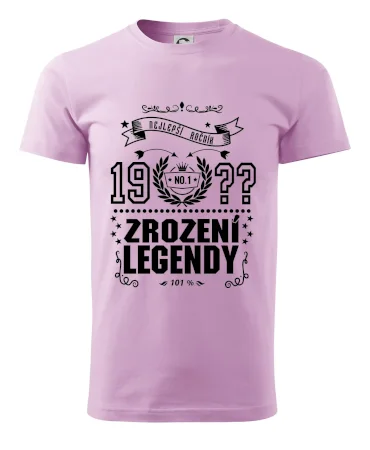Zrození legendy - pro všechny - vlastní letopočet