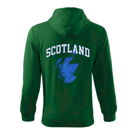Scotland nápis s mapou