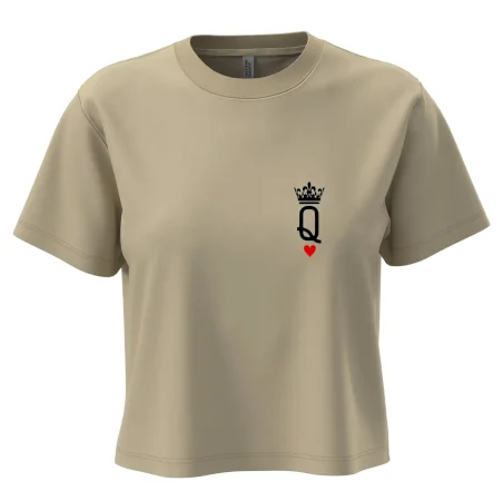King & Queen logo na prso
