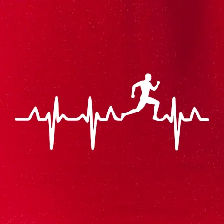 EKG běžec - muž