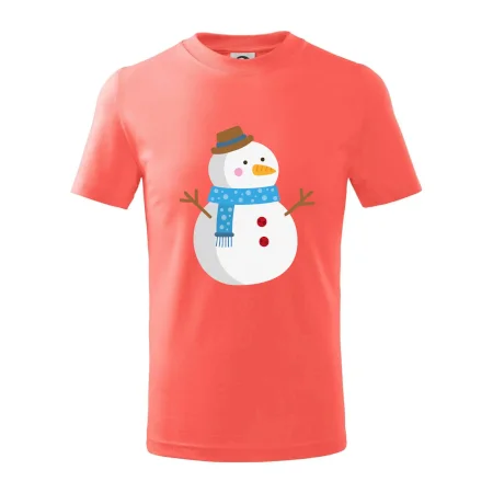 Sněhulák se šálou