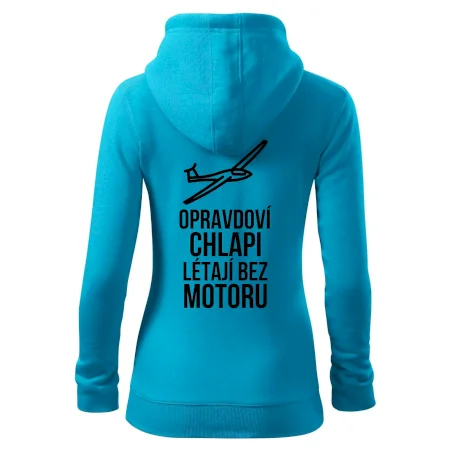 Opravdovi chlapi létají bez motoru