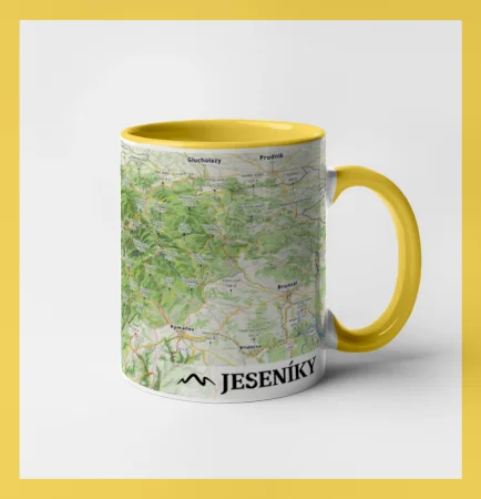 Hrnek - Jeseníky mapa