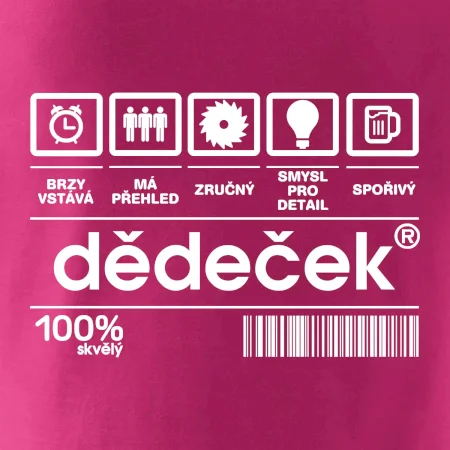 Čárový kód dědeček