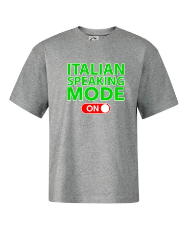 Italian speaking mode - ON