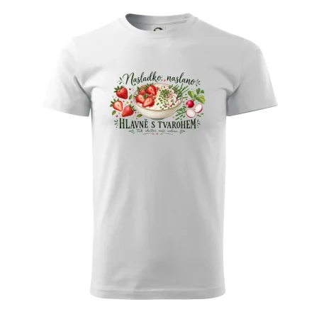Nasladko naslano hlavně s tvarohem