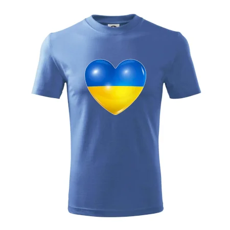 Ukrajina srdce vlajka