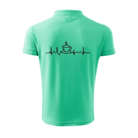 EKG hrnek kávy