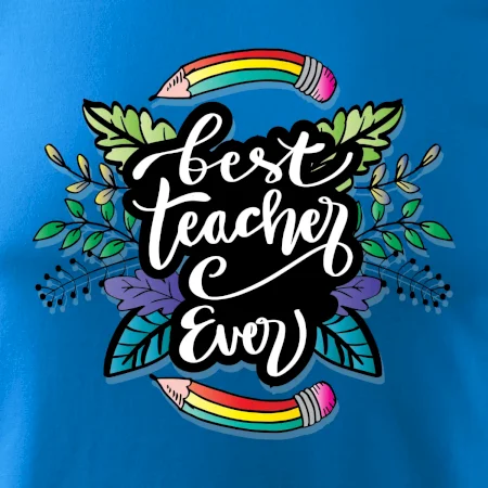 Barevné tužky best teacher ever