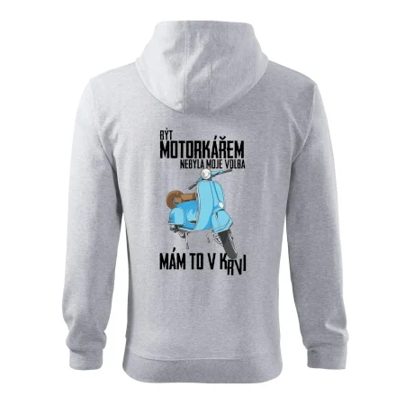 Být motorkářem nebyla moje volba skútr