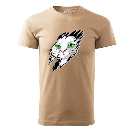 Kočka v roztrženém triku