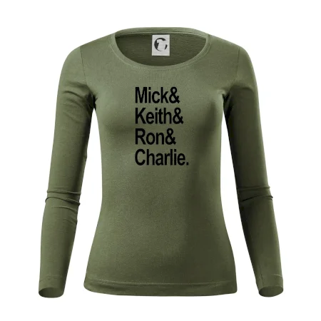 Mick Keith Ron Charlie