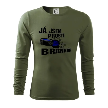 Ja jsem prostě brankář hokej