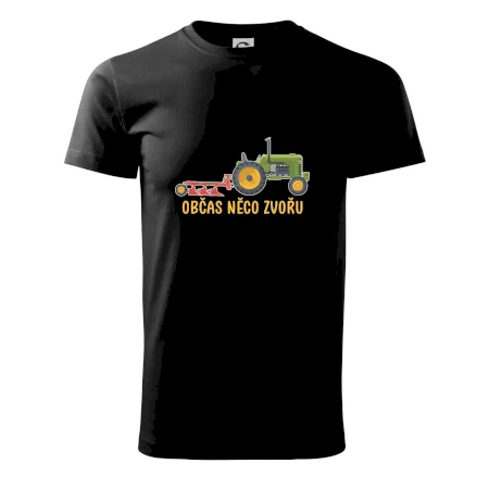 Traktor občas něco zvoře
