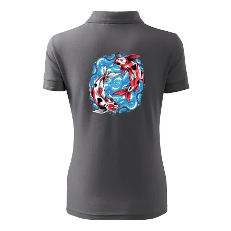 Yin & Yang Koi kapr - červený