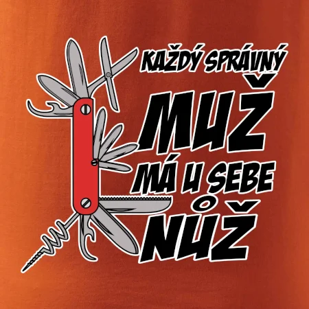 Každý správný muž, má u sebe nůž