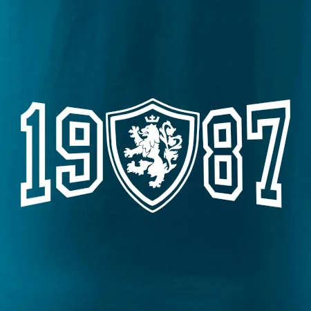 Narozeninový motiv - znak - 1987