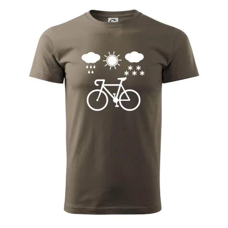 Cyklista za každého počasí