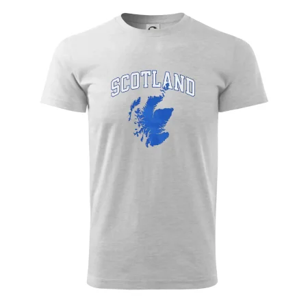 Scotland nápis s mapou
